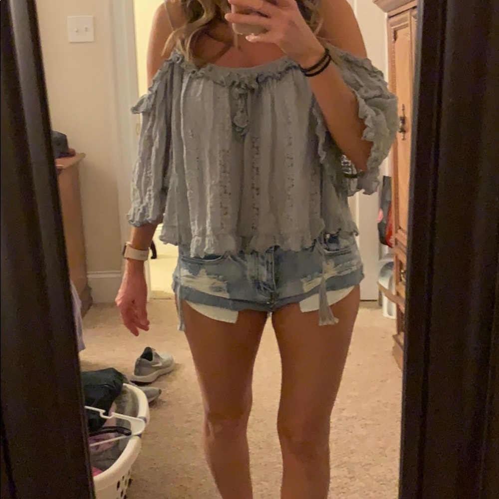 Extra pics of free people top